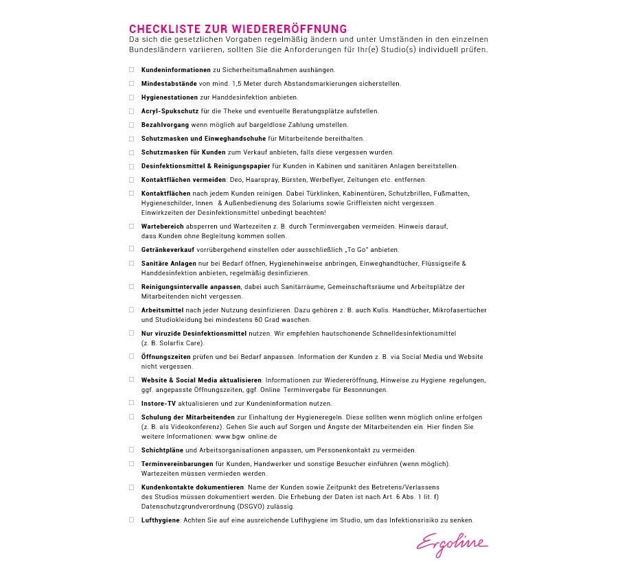 checkliste